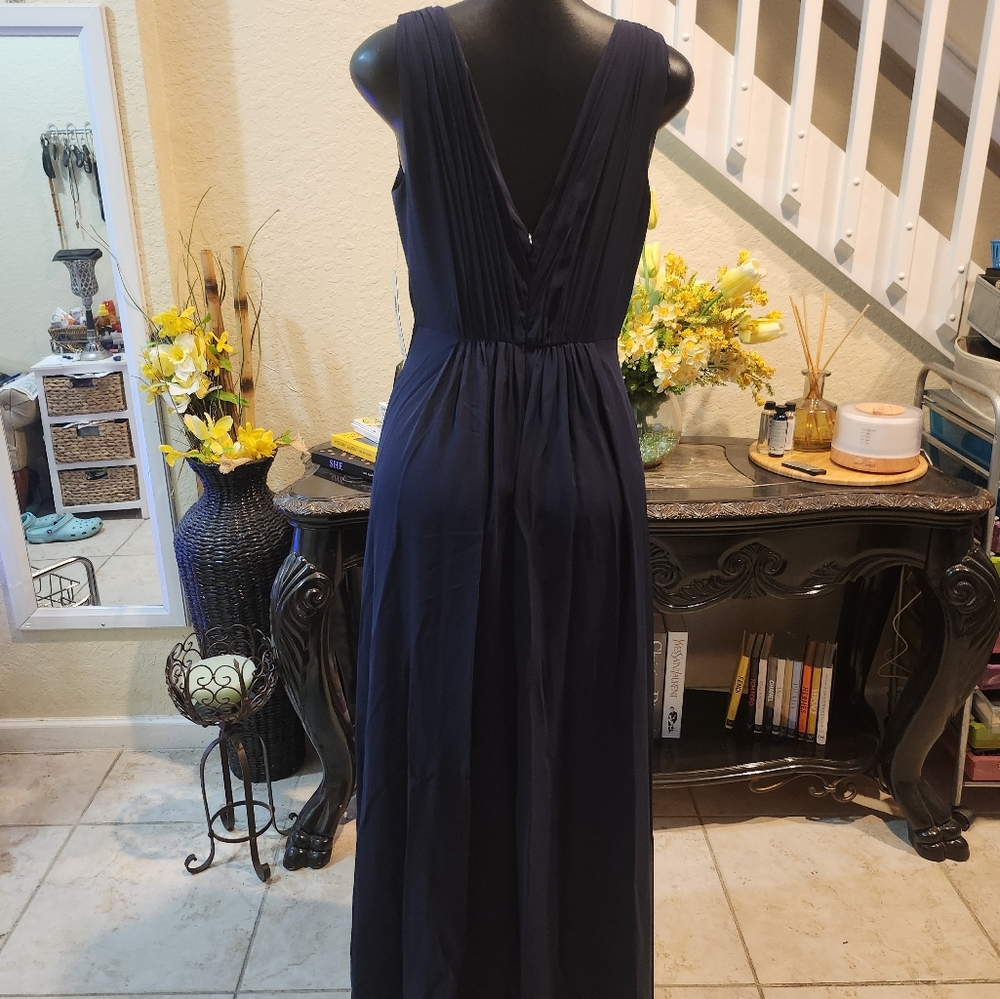 Eliza J Embellished High Low Chiffon Dress size 10 NEW - Picture 7 of 10